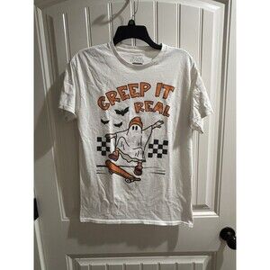 Sugar Flower Creep It Real Halloween Skater tee t shirt Men Sz M Medium